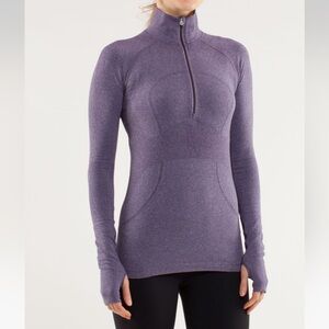 Lululemon Run: Swiftly Tech 1/2 Zip Concord Grape